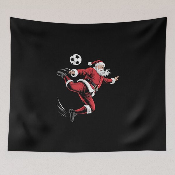 Item preview, Christmas Santa Soccer Bicycle Kick Xmas Sports designed and sold by DeadlockCrew.