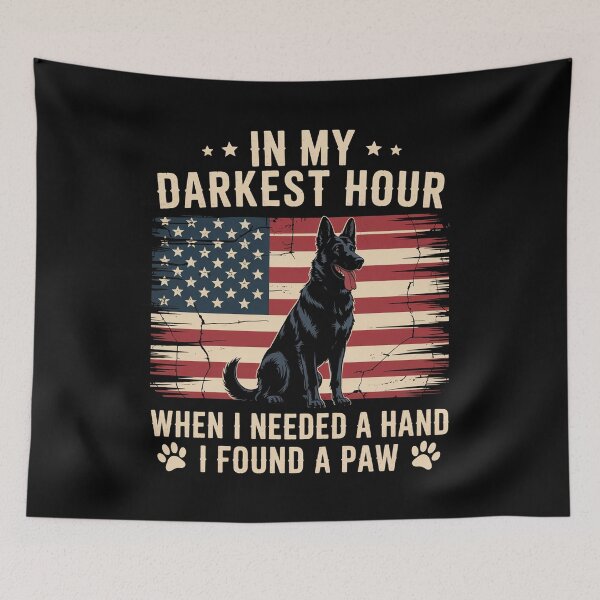 Item preview, In My Darkest Hour When I Needed A Hand I Found A Paw  designed and sold by Patricsselin.