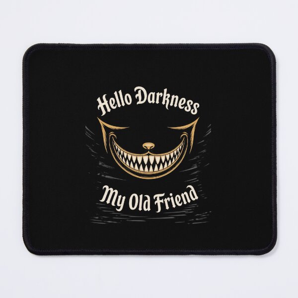Item preview, Hello Darkness My Old Friend Scary Pumpkin  designed and sold by Belkisallen.