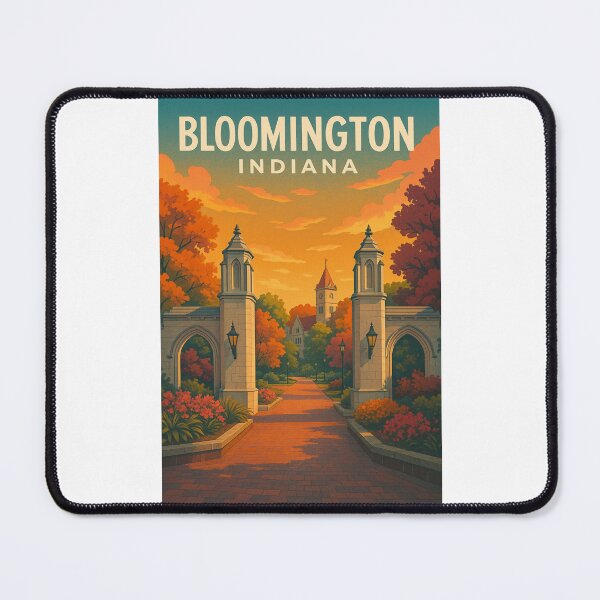 Item preview, Indiana University Sample Gates in Autumn, Bloomington designed and sold by Places On Earth.