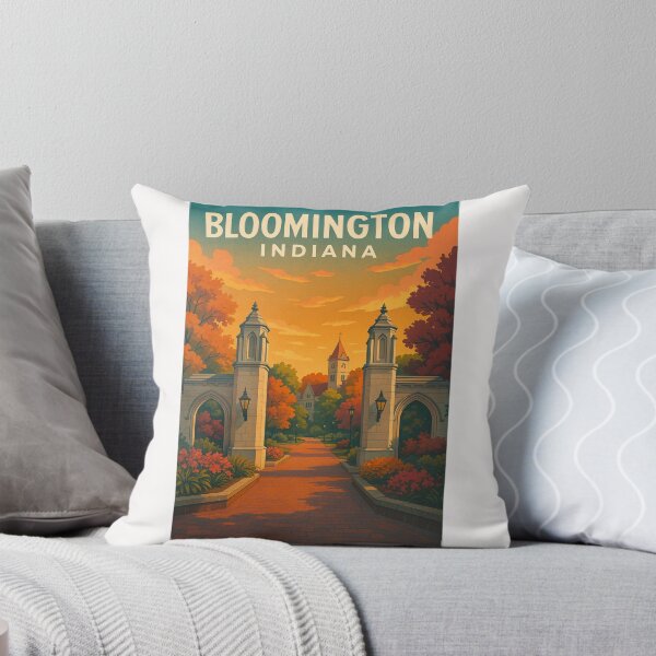 Item preview, Indiana University Sample Gates in Autumn, Bloomington designed and sold by Places On Earth.