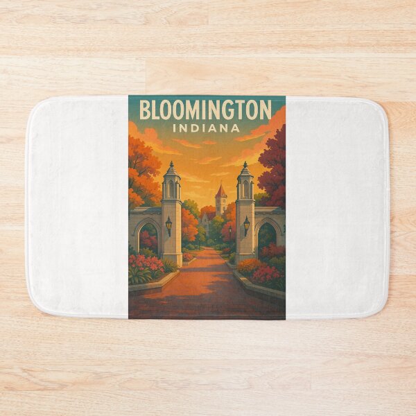 Item preview, Indiana University Sample Gates in Autumn, Bloomington designed and sold by Places On Earth.