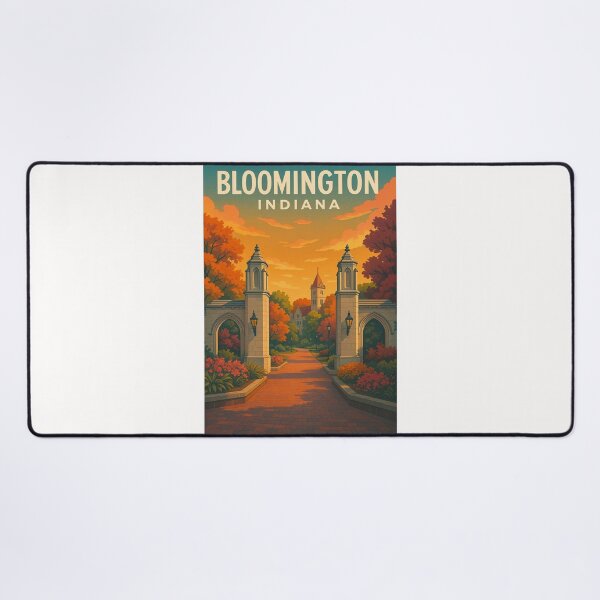Item preview, Indiana University Sample Gates in Autumn, Bloomington designed and sold by Places On Earth.