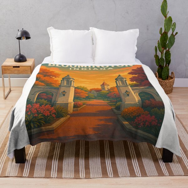 Item preview, Indiana University Sample Gates in Autumn, Bloomington designed and sold by Places On Earth.