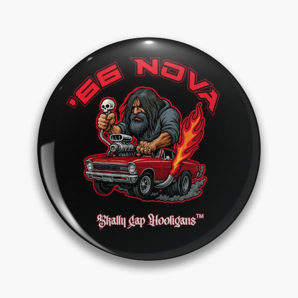 Item preview, Skally Cap Hooligans: '66 Chevy Nova "Vern" designed and sold by Skally Cap Hooligans™.