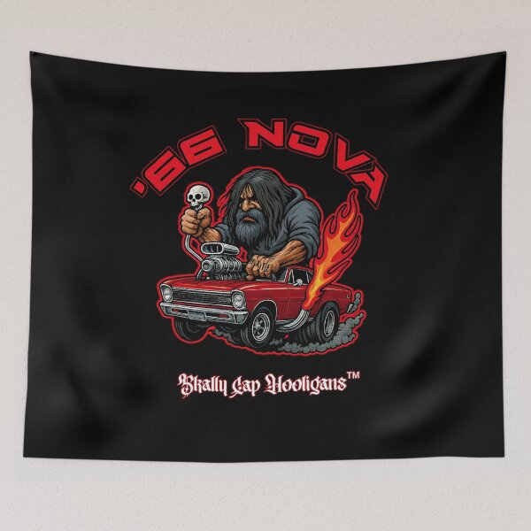 Item preview, Skally Cap Hooligans: '66 Chevy Nova "Vern" designed and sold by Skally Cap Hooligans™.