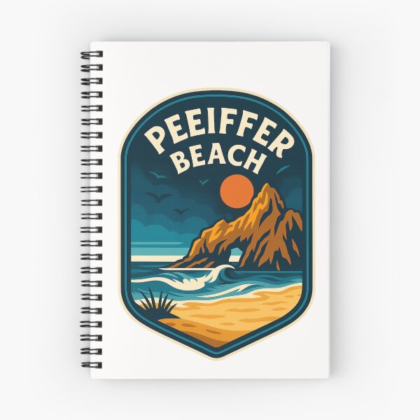 Item preview, Sunset at Pfeiffer Beach with Keyhole Rock, Big Sur California designed and sold by Places On Earth.