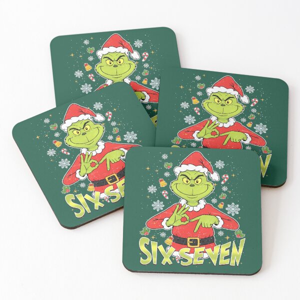 Item preview, Funny Six Seven Meme Christmas Green Mean Guy designed and sold by HarinDonreka.