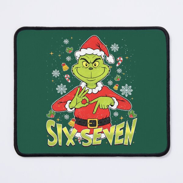 Item preview, Funny Six Seven Meme Christmas Green Mean Guy designed and sold by HarinDonreka.