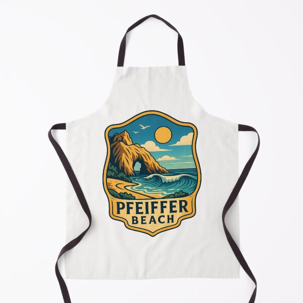 Item preview, Keyhole Arch and Surf at Pfeiffer Beach, Big Sur designed and sold by Places On Earth.
