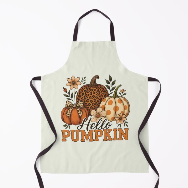Item preview, Hello Pumpkin Boho Floral Fall Leopard Pumpkin designed and sold by misslouve23.