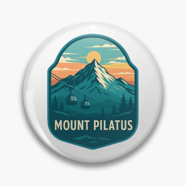 Item preview, Sunset Over Mount Pilatus and Alpine Gondolas, Switzerland designed and sold by Places On Earth.