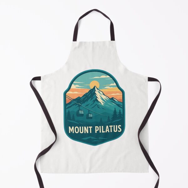 Item preview, Sunset Over Mount Pilatus and Alpine Gondolas, Switzerland designed and sold by Places On Earth.