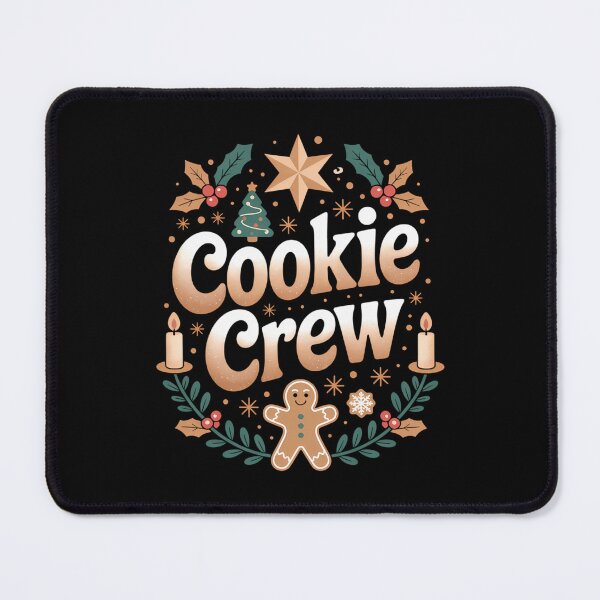 Item preview, Cookie Crew Gingerbread Baker Christmas Cookie Baking designed and sold by blueyeeti.