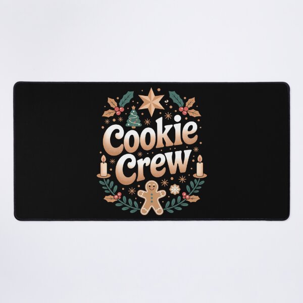 Item preview, Cookie Crew Gingerbread Baker Christmas Cookie Baking designed and sold by blueyeeti.