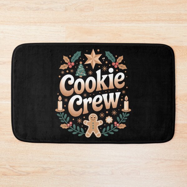 Item preview, Cookie Crew Gingerbread Baker Christmas Cookie Baking designed and sold by blueyeeti.