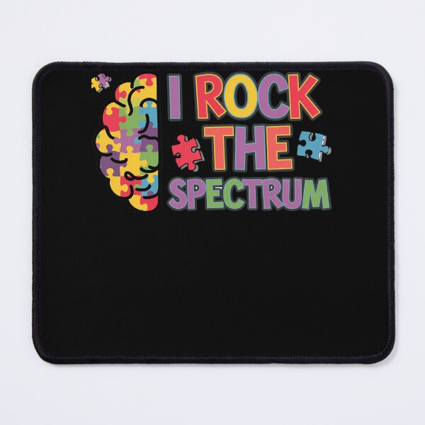 Item preview, Autism Brain I Rock The Spectrum Awareness Boys Girls Kids designed and sold by TyraYoung.