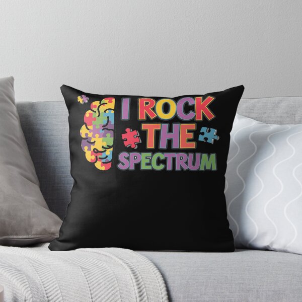 Item preview, Autism Brain I Rock The Spectrum Awareness Boys Girls Kids designed and sold by TyraYoung.