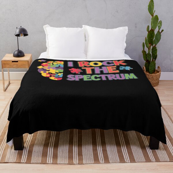 Item preview, Autism Brain I Rock The Spectrum Awareness Boys Girls Kids designed and sold by TyraYoung.