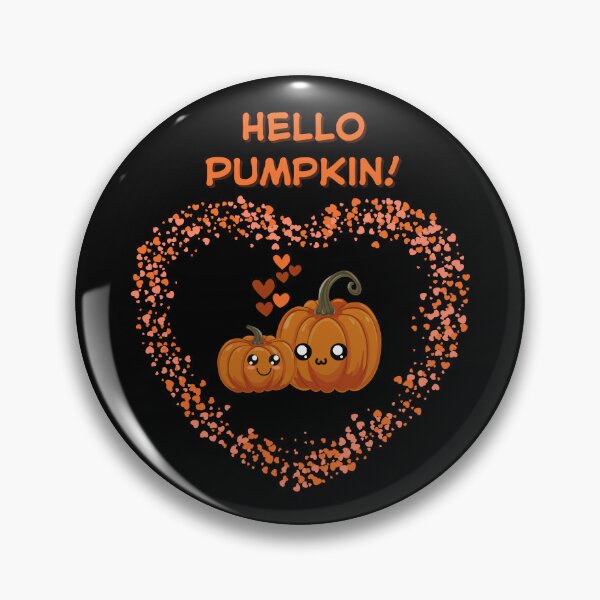Item preview, 'Hello Pumpkin!' - Cozy Casual Design for Autumn Lovers designed and sold by AtushaSpark.