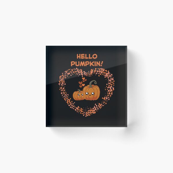 Item preview, 'Hello Pumpkin!' - Cozy Casual Design for Autumn Lovers designed and sold by AtushaSpark.
