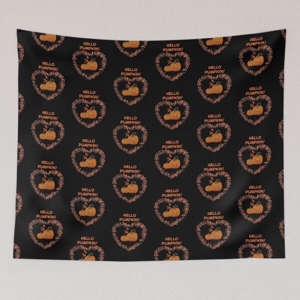 Item preview, 'Hello Pumpkin!' - Cozy Casual Design for Autumn Lovers designed and sold by AtushaSpark.