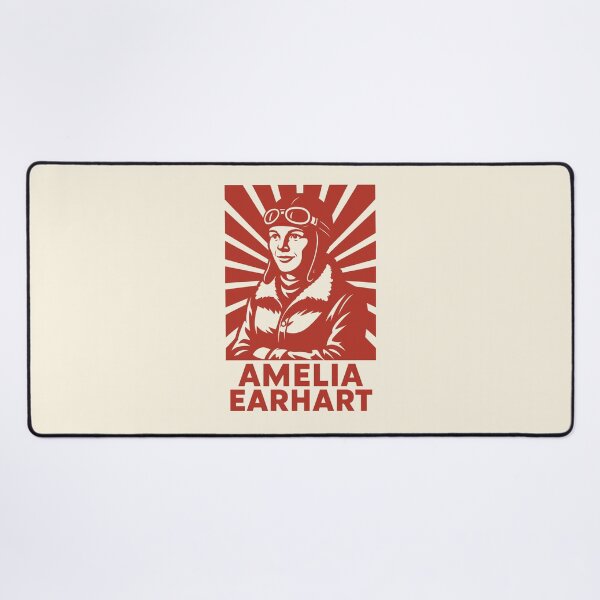 Item preview, Amelia Earhart Retro Tribute | Vintage Aviation Poster  designed and sold by Anniko Art Studio.