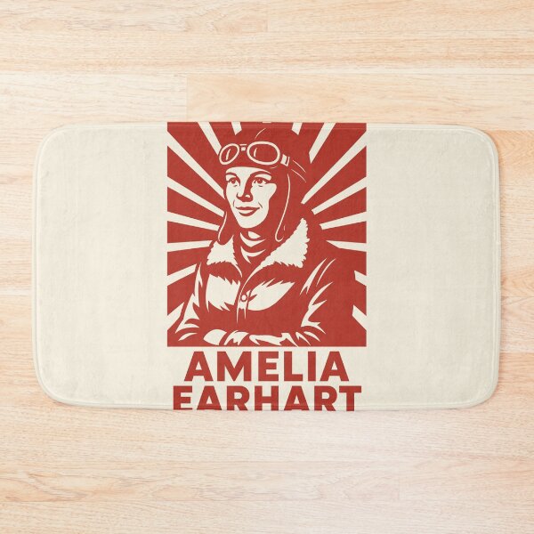 Item preview, Amelia Earhart Retro Tribute | Vintage Aviation Poster  designed and sold by Anniko Art Studio.