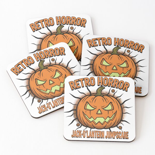 Item preview, Vintage Comic Book Jack-o'-Lantern | Retro Pulp Horror Pumpkin Face designed and sold by Wear Sculpt.