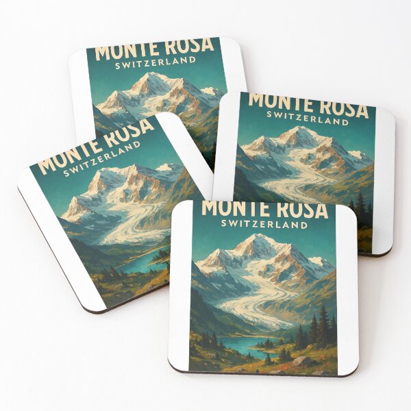 Item preview, Monte Rosa Glacier Flowing into Swiss Valley, Switzerland designed and sold by Aryabek.