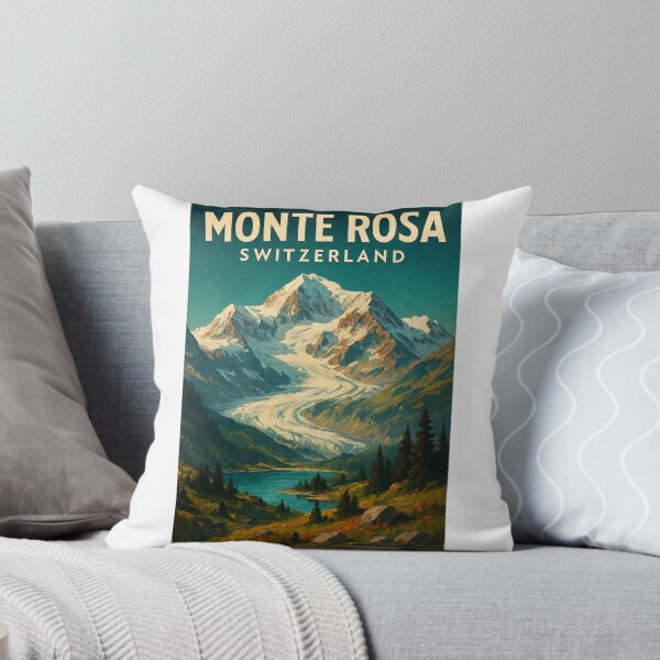 Item preview, Monte Rosa Glacier Flowing into Swiss Valley, Switzerland designed and sold by Aryabek.