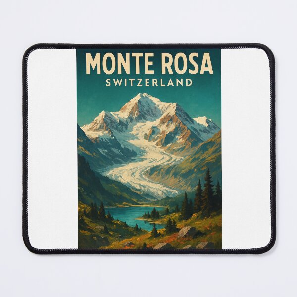 Item preview, Monte Rosa Glacier Flowing into Swiss Valley, Switzerland designed and sold by Aryabek.