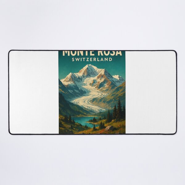 Item preview, Monte Rosa Glacier Flowing into Swiss Valley, Switzerland designed and sold by Aryabek.