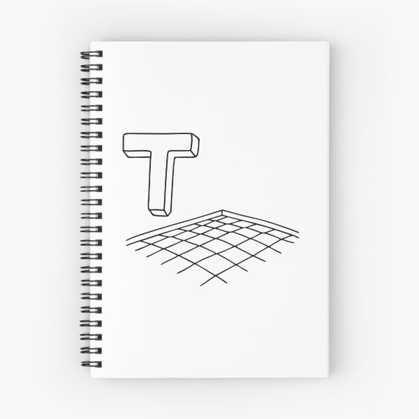 Item preview, An illustration of letter T stands for Tile designed and sold by rasagamastore.