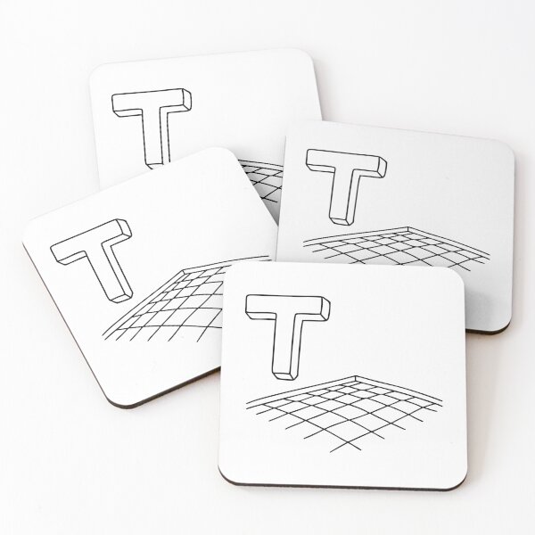 Item preview, An illustration of letter T stands for Tile designed and sold by rasagamastore.