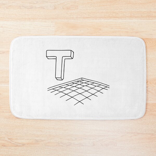 Item preview, An illustration of letter T stands for Tile designed and sold by rasagamastore.