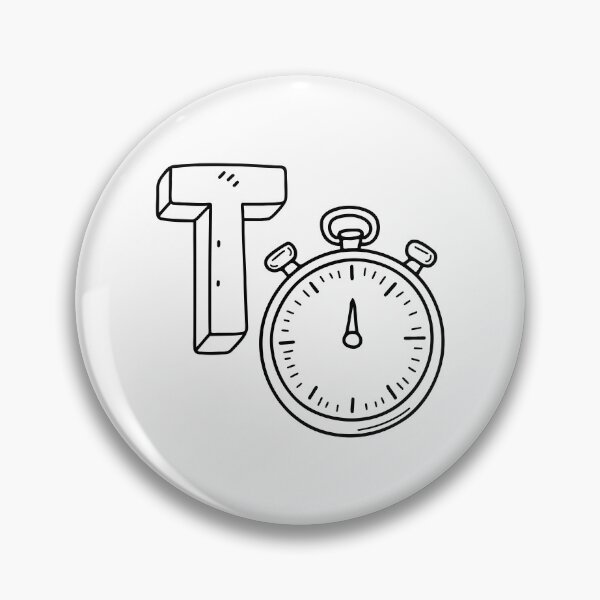 Item preview, An illustration of letter T stands for Timer designed and sold by rasagamastore.
