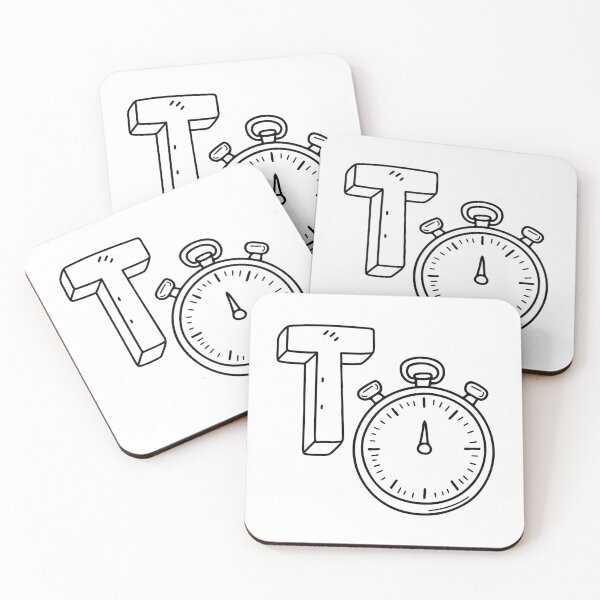 Item preview, An illustration of letter T stands for Timer designed and sold by rasagamastore.