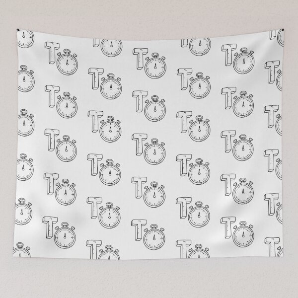 Item preview, An illustration of letter T stands for Timer designed and sold by rasagamastore.