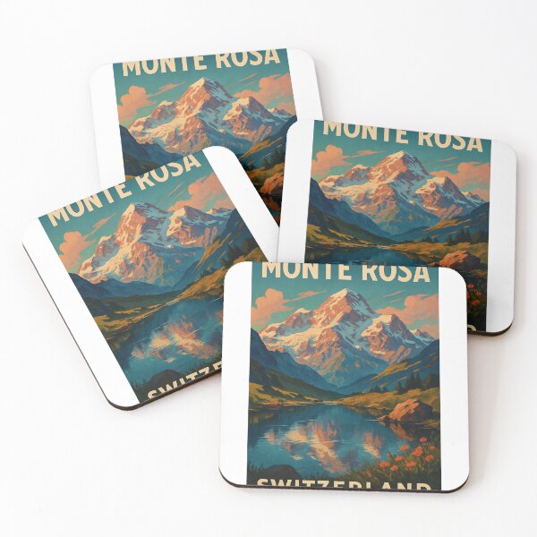 Item preview, Monte Rosa Reflected in Alpine Lake, Swiss Alps designed and sold by Aryabek.
