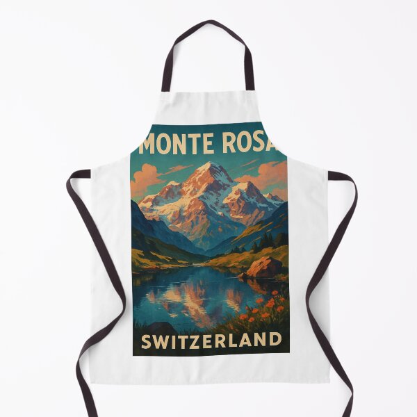 Item preview, Monte Rosa Reflected in Alpine Lake, Swiss Alps designed and sold by Aryabek.