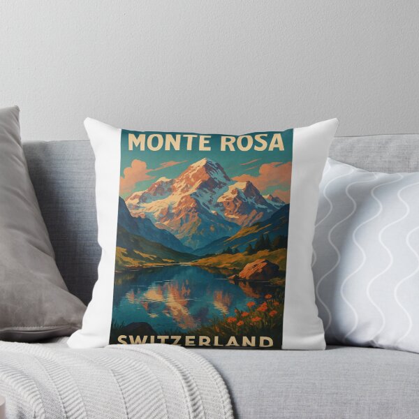 Item preview, Monte Rosa Reflected in Alpine Lake, Swiss Alps designed and sold by Aryabek.
