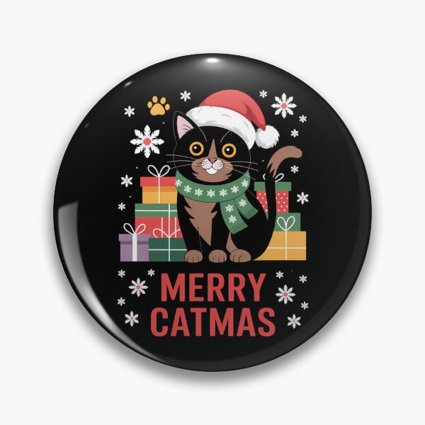 Item preview, Funny Cat Christmas designed and sold by blueyeeti.