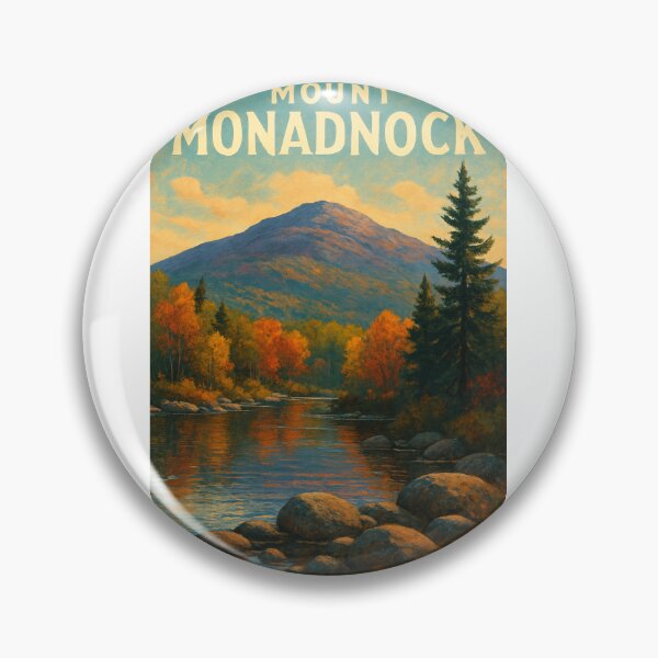 Item preview, Autumn River Beneath Mount Monadnock, New Hampshire designed and sold by Aryabek.