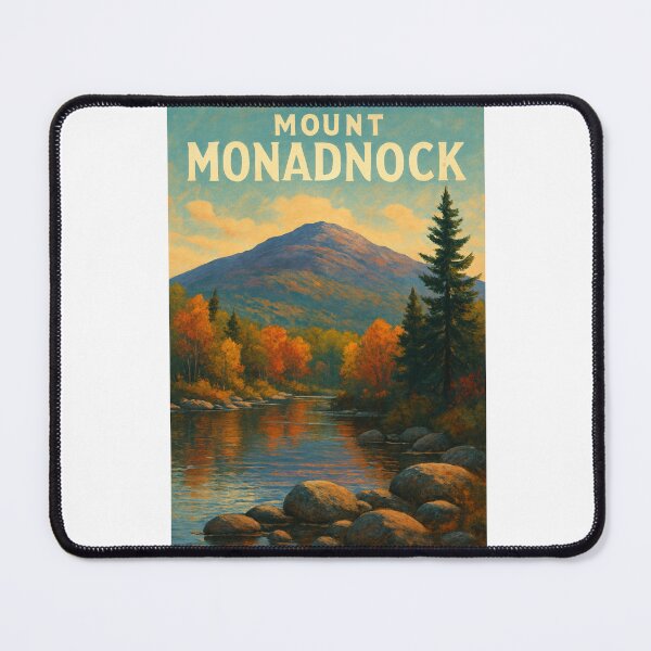 Item preview, Autumn River Beneath Mount Monadnock, New Hampshire designed and sold by Aryabek.