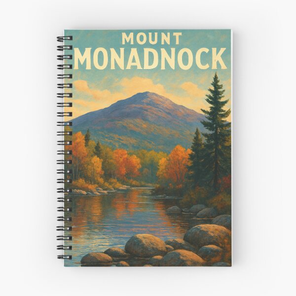 Item preview, Autumn River Beneath Mount Monadnock, New Hampshire designed and sold by Aryabek.