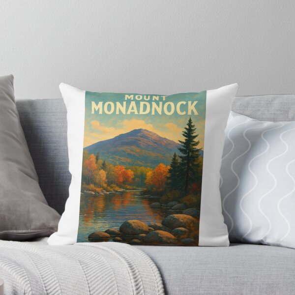 Item preview, Autumn River Beneath Mount Monadnock, New Hampshire designed and sold by Aryabek.