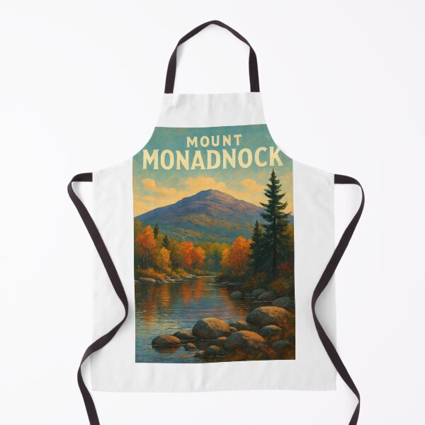 Item preview, Autumn River Beneath Mount Monadnock, New Hampshire designed and sold by Aryabek.