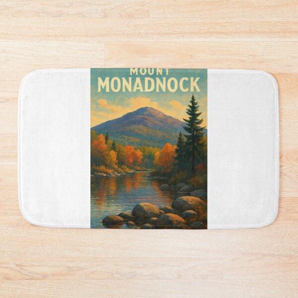 Item preview, Autumn River Beneath Mount Monadnock, New Hampshire designed and sold by Aryabek.