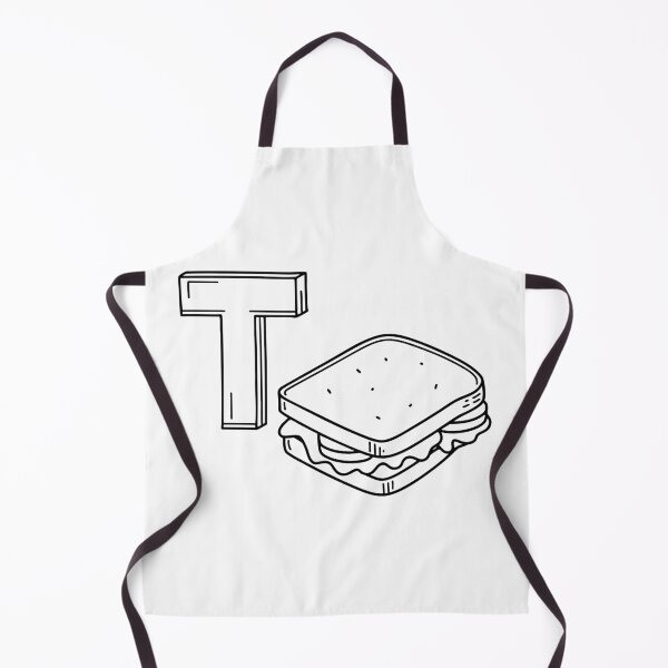 Aperçu de l'œuvre Une illustration de la lettre T signifie Toast créée et vendue par rasagamastore.